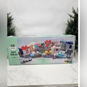 48 Piece Gift Wrap Kit with Gift Wraps, Bags, Bows, Tissues & Tags 1598468